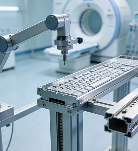 Soluciones de aluminio de precisión para equipos de diagnóstico e imagen médica.