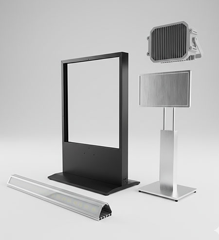 Soluciones personalizadas de perfiles de aluminio: desde marcos de exhibición de precisión hasta disipadores de calor avanzados.