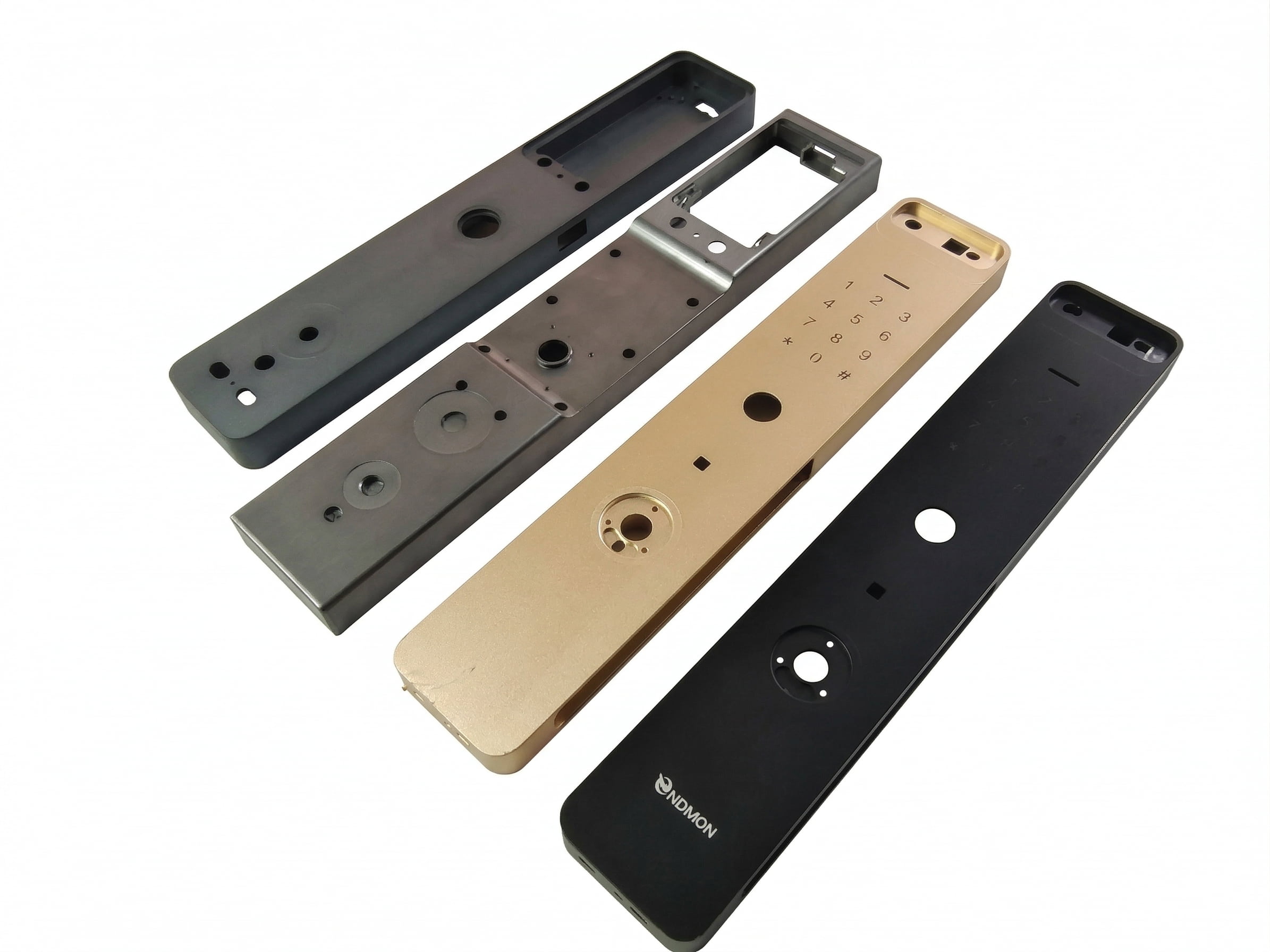 Custom Aluminum Smart Lock Housing & Fingerprint Lock Frame